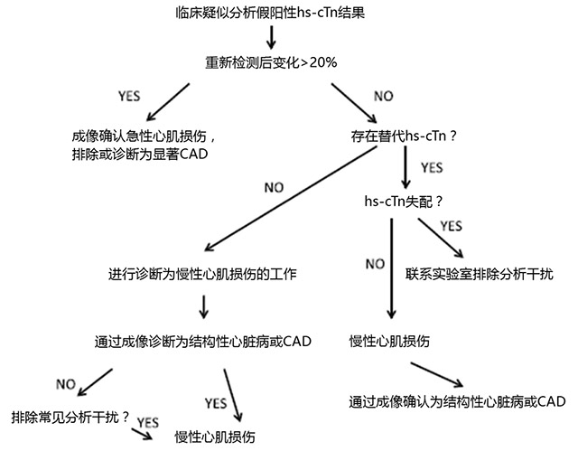 高敏肌钙蛋白检测结果有疑问时，如何处理？