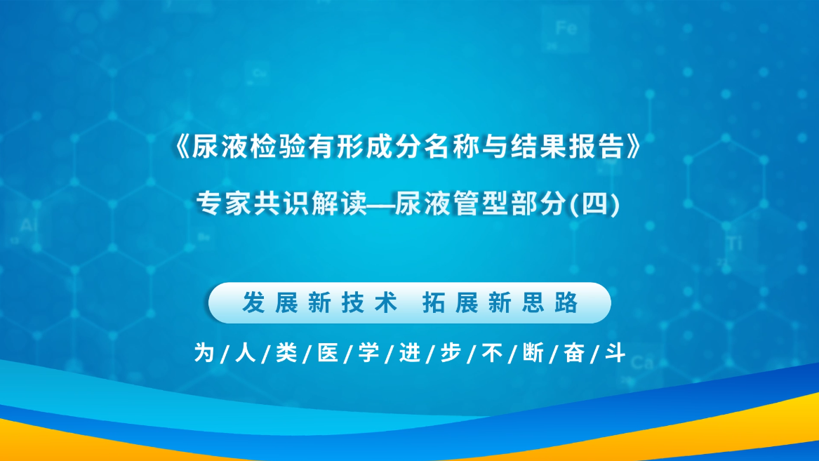 张时民：尿液检验有形成分名称与结果报告4